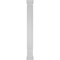 Ekena Millwork Craftsman Classic Square Non-Tapered Shaker Fretwork Column w/ Prairie Capital & Prairie Base CC0809ENSHKPRPR - alternate 4